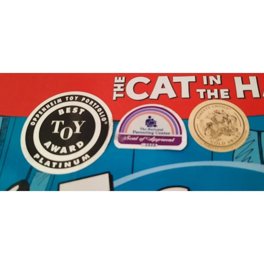 Dr.Seuss Cat in the Hat I Can Do That! Game Active Play Kids Board Game Complete